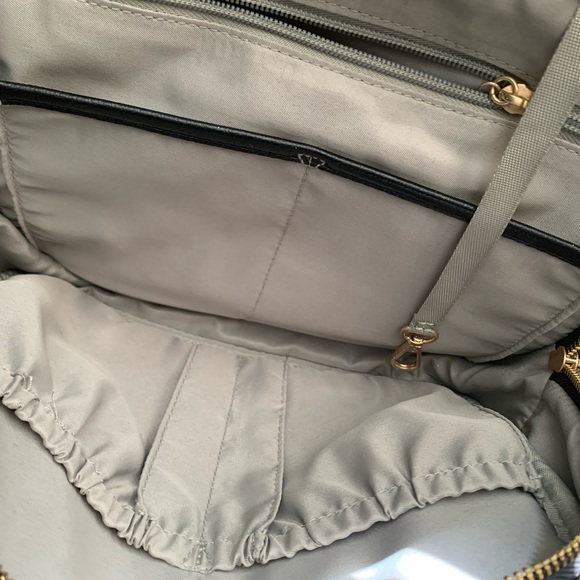 Jujube Million Pockets Faux Leather Diaper Backpack in Black Coffee - Picture 12 of 14